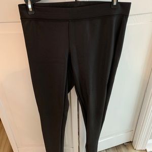 Express Vegan faux Leather Seamed Leggings
